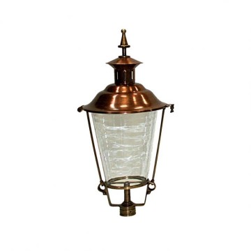 Buitenlamp Brons hoogte 70 cm  