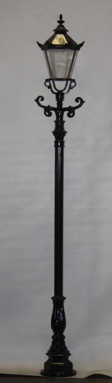 Klap kap met Wenen lang lantaarnpaal