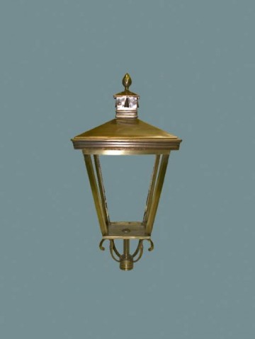 Buitenlamp brons hoogte 70 cm 