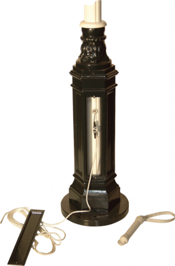 Voetstuk van vlaggenmast