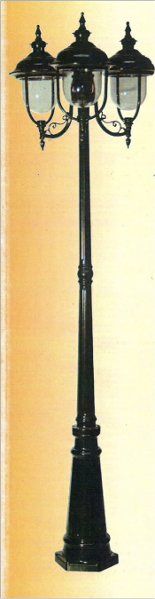 Semi klassieke lantaarn hoogte 210 cm