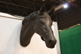 Paardenhoofd groot brons